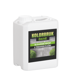 KOLORBRUK - čistič dlažobných kociek a terasovej dlažby