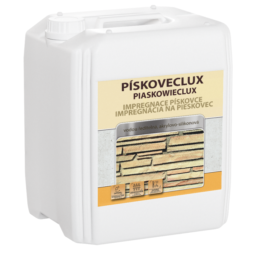 PÍSKOVECLUX - impregnácia na pieskovec - Balenie: 5l