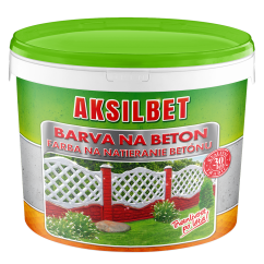 AKSILBET - barva na beton - metalická